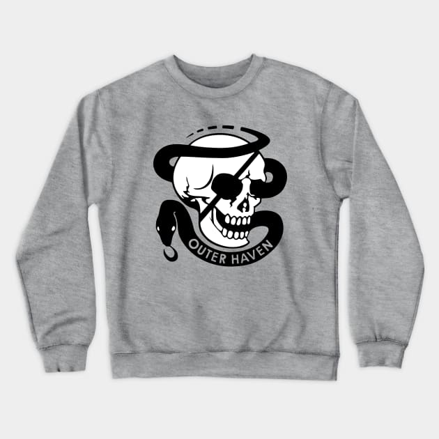 Outer Heaven Crewneck Sweatshirt by galapagos